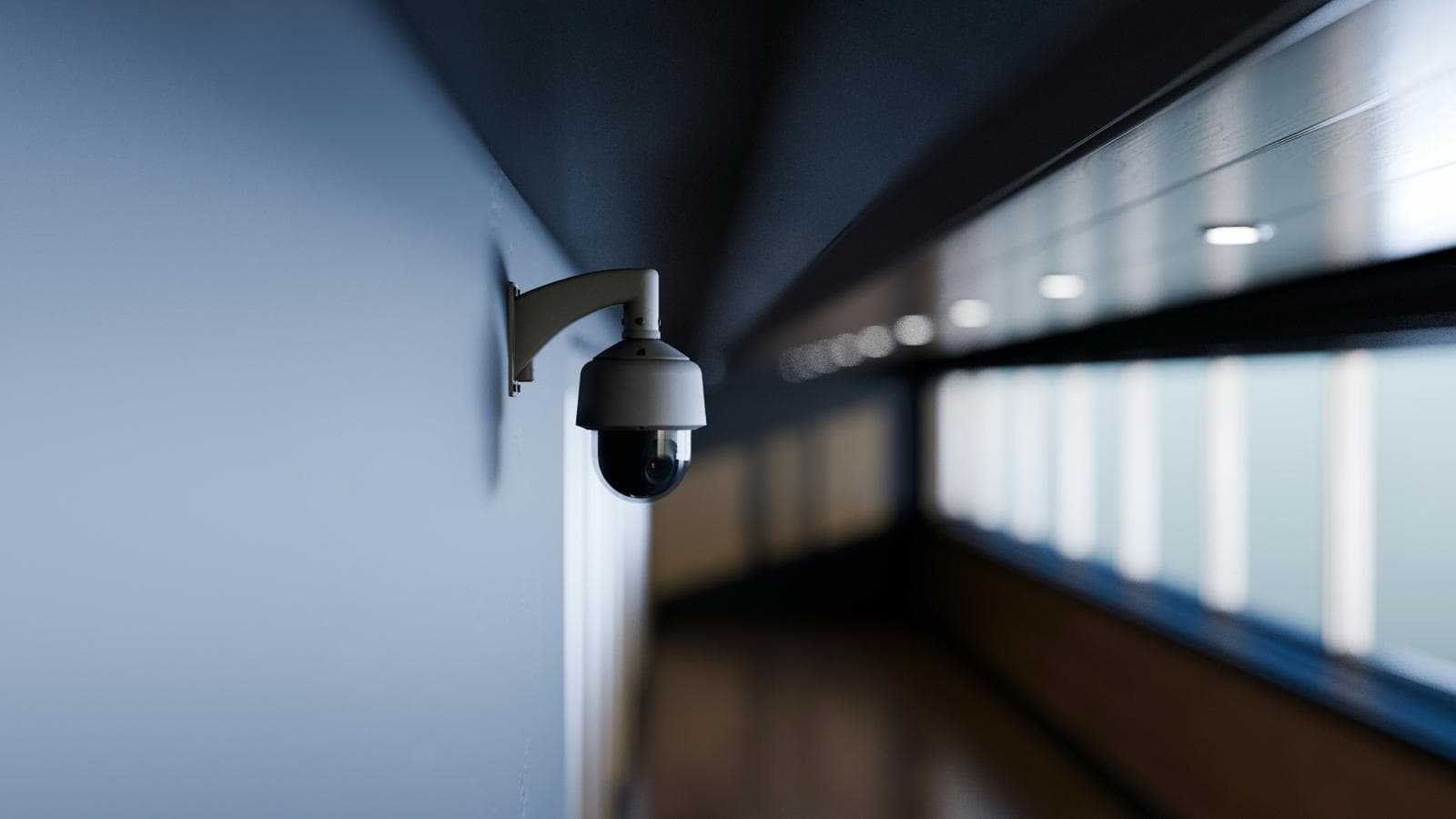 Professional security camera surveillance system monitoring