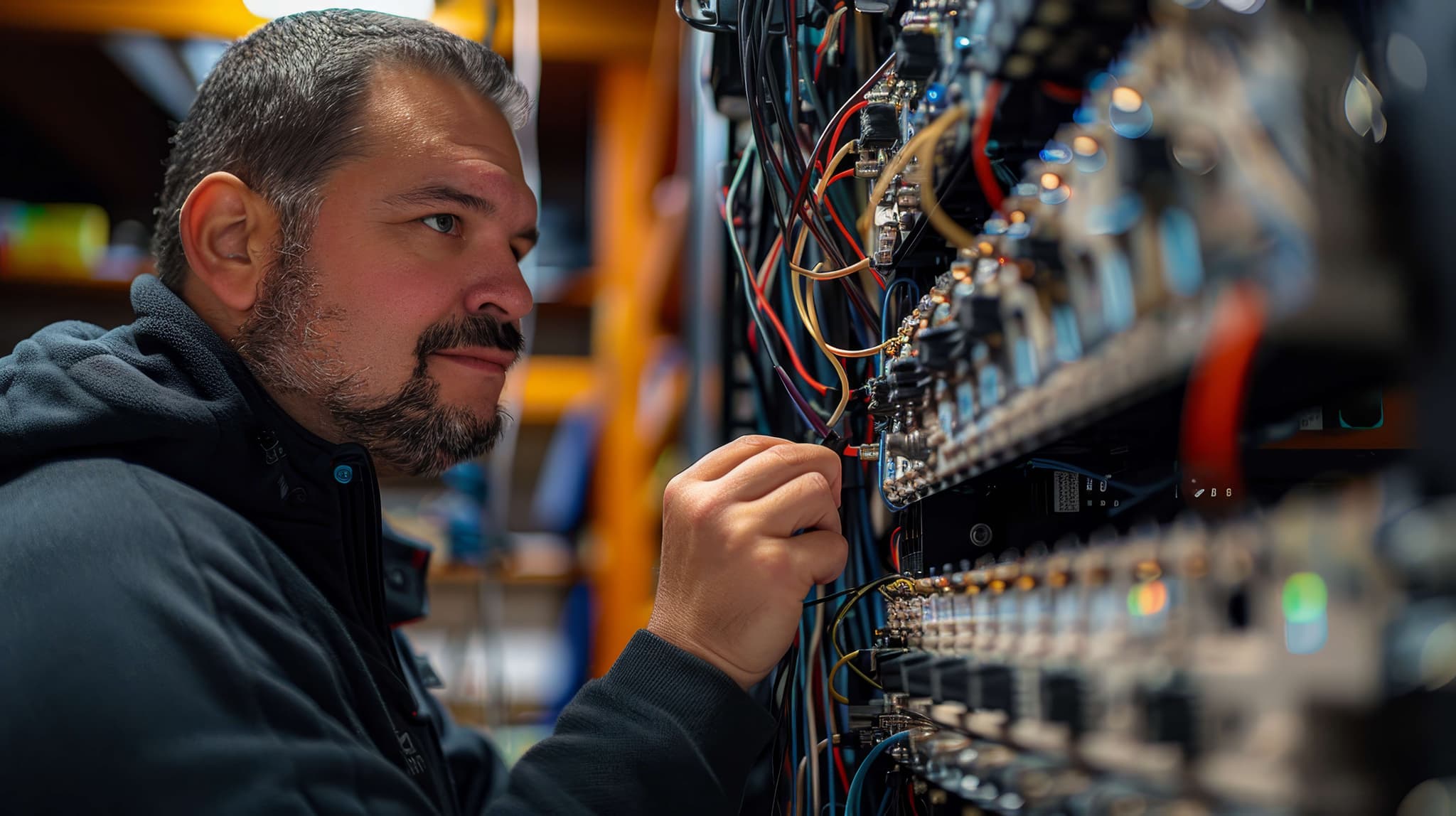 network-cabling solution illustration